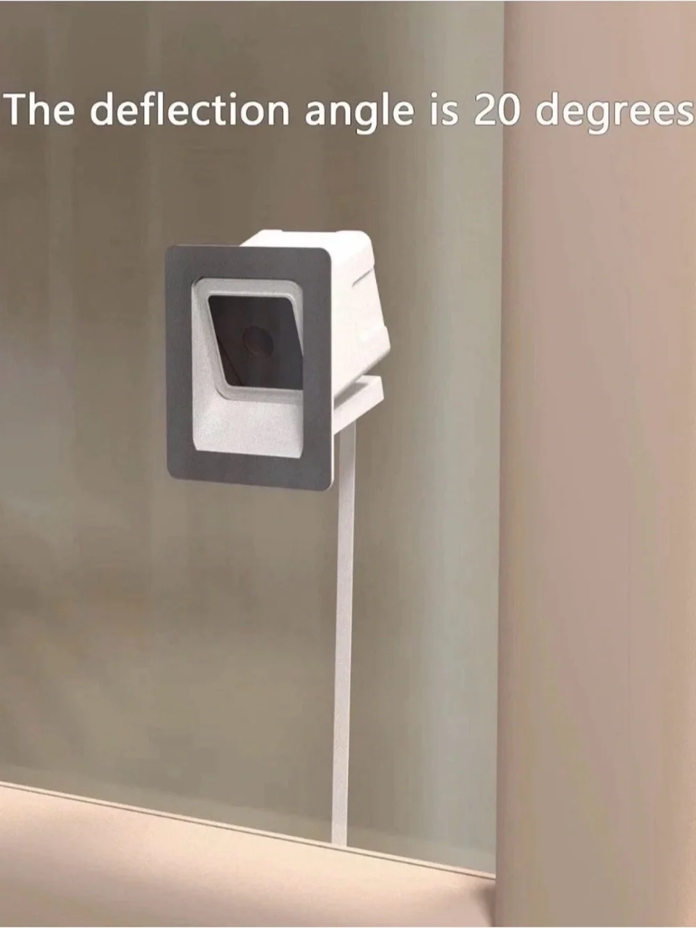 White wyze camera  window Mount Holder